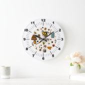 Fijn bijen woord kunst grote klok (Huis)
