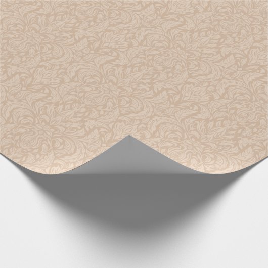 Fijn blad cadeaupapier (Hoek)