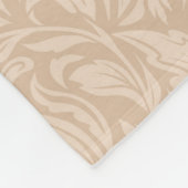 Fijn blad fleece deken (Hoek)