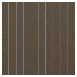 Fijn blauw op chocoladestreep stof