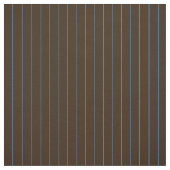 Fijn blauw op chocoladestreep stof (Swatch)