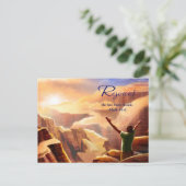 Fijn. Christelijk Religieus Pasen Feestdagenkaart (Staand voorkant)