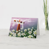 Fijn. Christelijke Religieuze Pasen Kaarten (Voorkant)