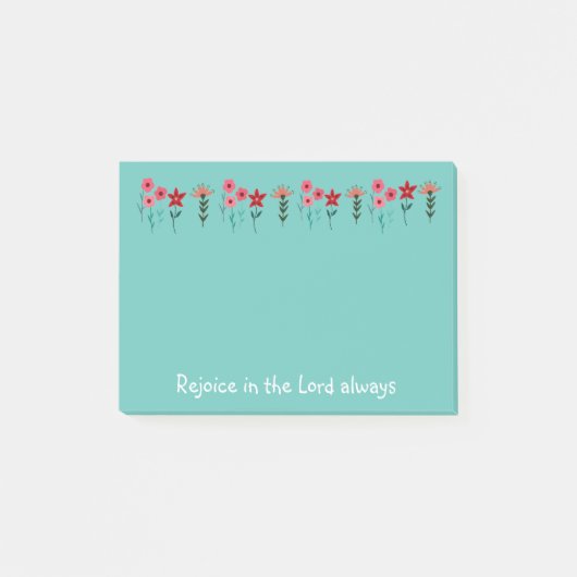 Fijn dat de Heer altijd schattig is Post-it® Notes (Voorkant)