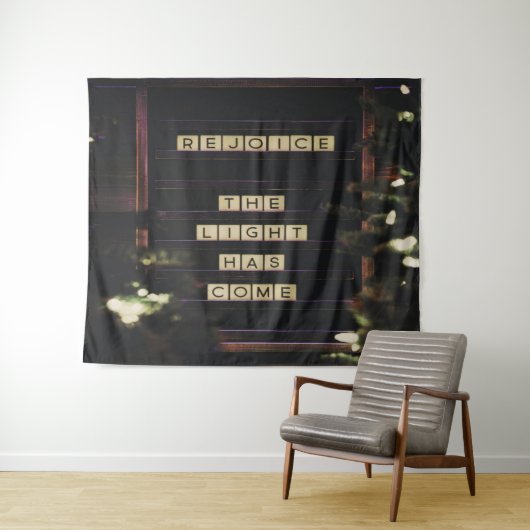 Fijn dat het licht is gekomen bij de isaiah 60 Bij Wandkleed (In Situ (horizontaal))
