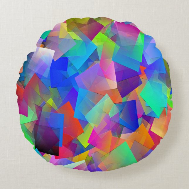 Fijn dat ik..... rond kussen (Voorkant)