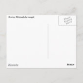 Fijn dat je er niet bent! briefkaart (Achterkant)