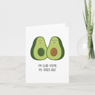 Fijn dat je mijn andere halve avocado Jubileum Kaa Kaart