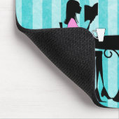 Fijn dat u in de Lord Psalm 37:4 Bijbel Blauwgroen Muismat (Hoek)