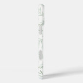 Fijn groen gebladerte grijs groen Case-Mate iPhone case (Achterkant / Rechts)