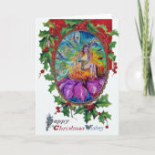 FIJN IN DE NACHT Fijne kerstwensen Feestdagen Kaart (Voorkant)