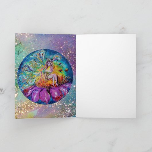 FIJN IN DE NACHT Fijne kerstwensen Feestdagen Kaart (Binnen)