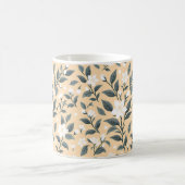 Fijn jasmijnpatroon koffiemok (Center)