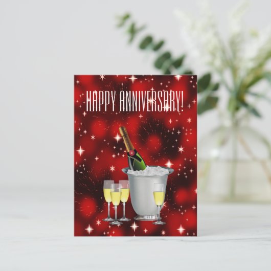 Fijn Jubileum! ~ Briefkaart (Staand voorkant)