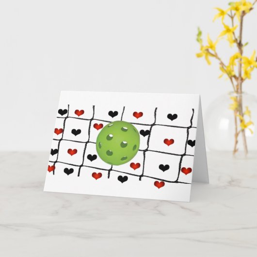 Fijn Jubileum Pickleball! Kaart (Gele Bloem)