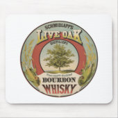 Fijn koper gedistilleerde Bourbon whisky. Muismat (Voorkant)