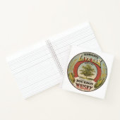 Fijn koper gedistilleerde Bourbon whisky. Notitieboek (Binnen)