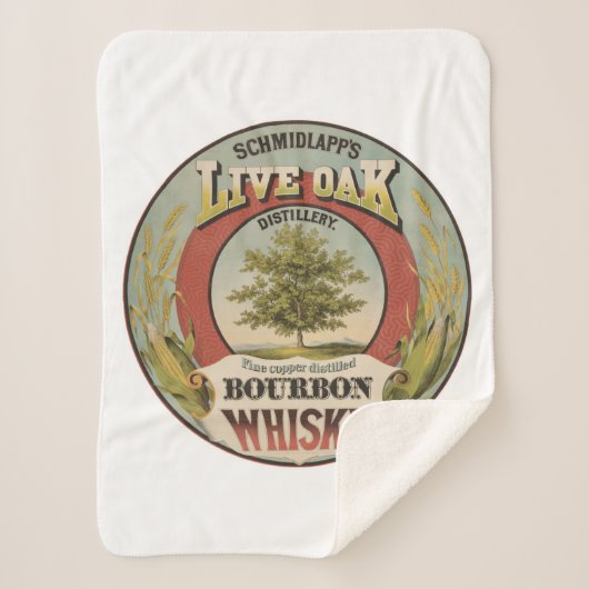 Fijn koper gedistilleerde Bourbon whisky. Sherpa Deken (Voorkant)