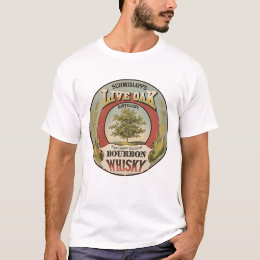 Fijn koper gedistilleerde Bourbon whisky. T-shirt (Voorkant)