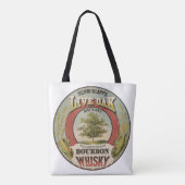 Fijn koper gedistilleerde Bourbon whisky. Tote Bag (Achterkant)