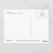 Fijn Kunst Briefkaart... geen handen. Briefkaart (Achterkant)