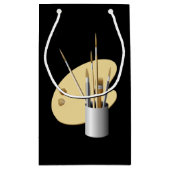 Fijn Kunstpalet en penselen op maat Klein Cadeauzakje (Achterkant)