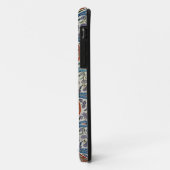 Fijn kunstpatroon iPhone4 hoesje (Achterkant/links)