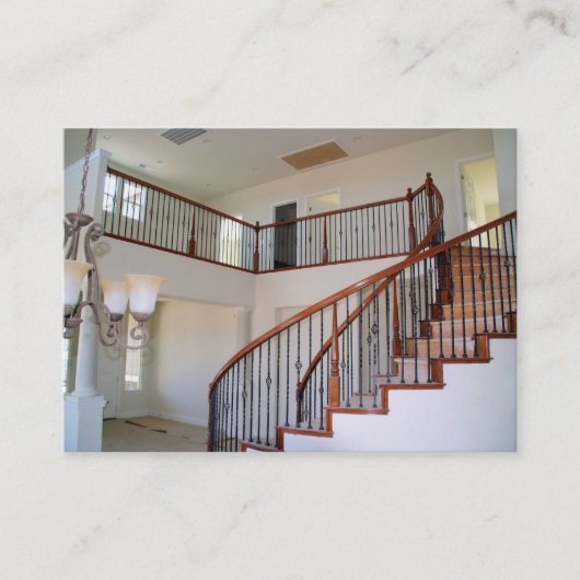 Fijn leven/nieuwe huizen visitekaartje (Voorkant)