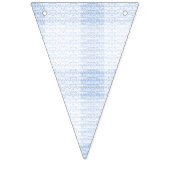 Fijn, lichtblauw patterend ontwerp dat zich herhaa vlaggetjes (Eerste vlag)