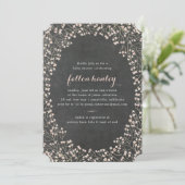 Fijn Lijst | uitnodiging tot baby shower (Staand voorkant)