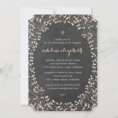 Fijn Lijst | Uitnodiging voor doop of doopsel (Voorkant)