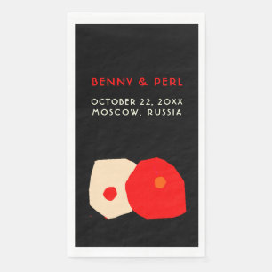 Fijn modern design Papier servet