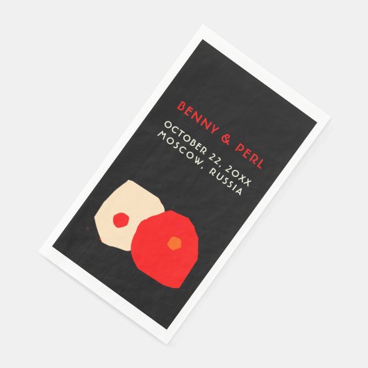 Fijn modern design Papier servet (Hoek)