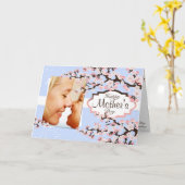 Fijn Moederdag-Wenskaart met gedicht Kaart (Gele Bloem)