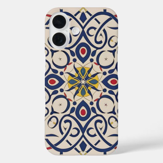 fijn mozaïek, Mandala Patroon Case-Mate iPhone Case (Achterkant)