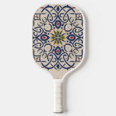fijn mozaïek pickleball paddle (Voorkant)