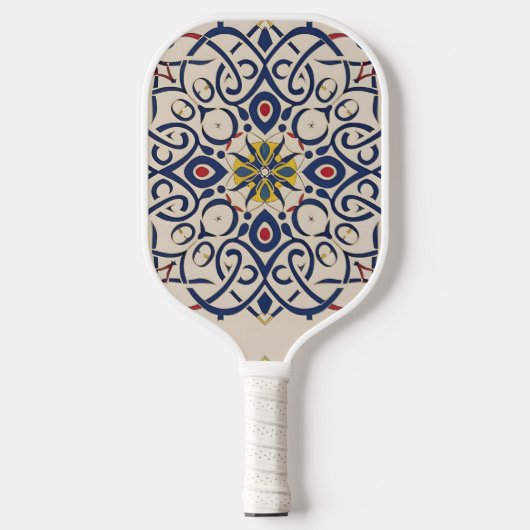 fijn mozaïek pickleball paddle (Voorkant)