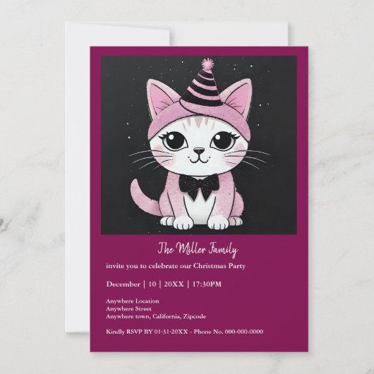 Fijn nieuwjaarsfeest - Cat in Disguise (Voorkant)