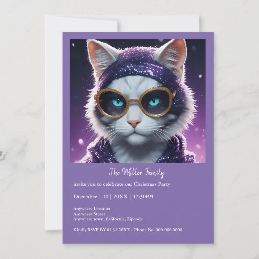 Fijn nieuwjaarsfeest - Cat in Disguise (Voorkant)