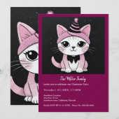 Fijn nieuwjaarsfeest - Cat in Disguise (Voorkant / Achterkant)