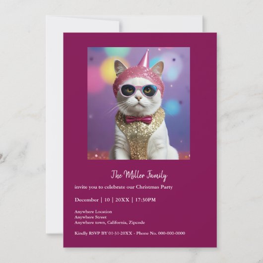 Fijn nieuwjaarsfeest - Cat in Disguise (Voorkant)