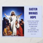 Fijn.  paaskerkbulletins (Voorkant)