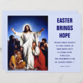 Fijn.  paaskerkbulletins (Voorkant / Achterkant)