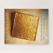 Fijn Pascha! Golden Matzah Legpuzzel (Horizontaal)