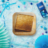 Fijn Pascha! Golden Matzah Papieren Bordje (Feest)