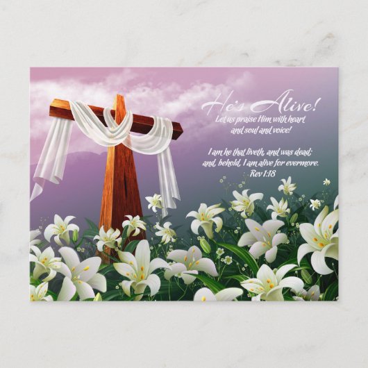 Fijn.  Pasen Briefkaarten (Voorkant)