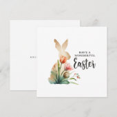 Fijn Pasen Feestdagenkaart (Voorkant / Achterkant)