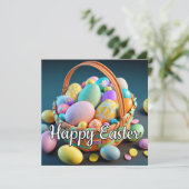 Fijn Pasen Kaart (Staand voorkant)
