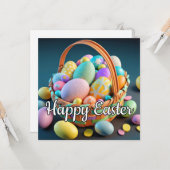 Fijn Pasen Kaart (Voorkant / Achterkant in situ)