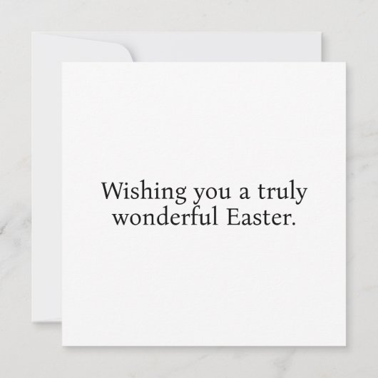 Fijn Pasen Kaart (Achterkant)